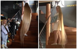 تعرّف على الأوكرانية صاحبة أطول شعر في العالم