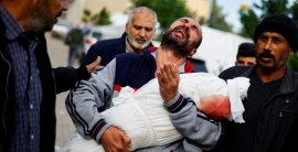 الإعلان عن حصيلة شهداء واصابات العدوان الاسرائيلي على غزة