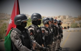الدرك يشيع جثمان عراقية توفيت بالأردن..