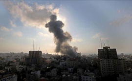 غارات اسرائيلية على موقع تابع لحركة حماس شمال قطاع غزة ردًّا على اطلاق قذيفة هاون باتجاه إسرائيل